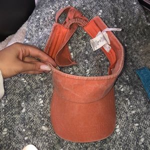 Free people orange visor